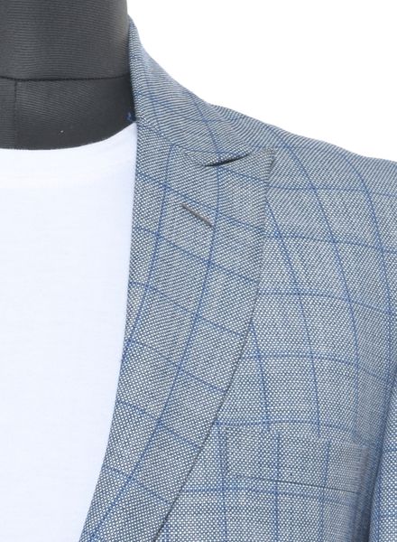 Blazer & Coats Polyester Cotton Formal Wear Regular fit Double Breasted Basic Check Regular Coat La Scoot
